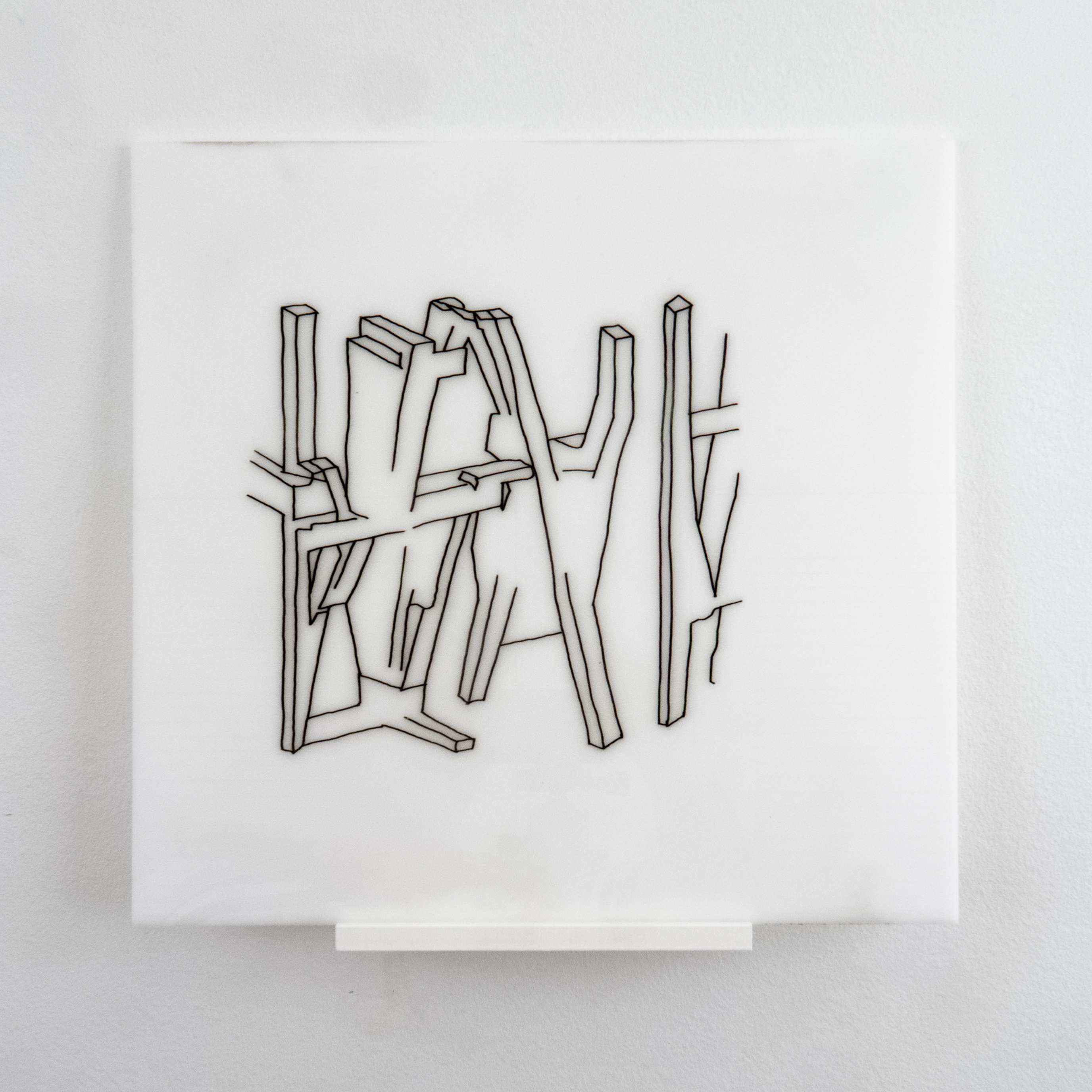 scaffolding for medieval spaceship